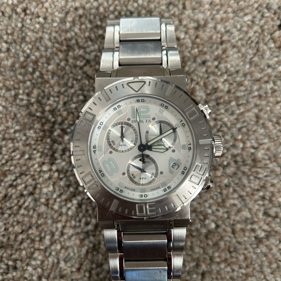 Invicta Reserve Ocean Reef Chronograph Stainless Steel Men's Watch 6146 - Picture 2 of 5